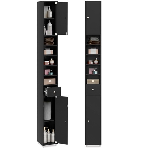 Bathroom tall cabinet slim - bathroom,