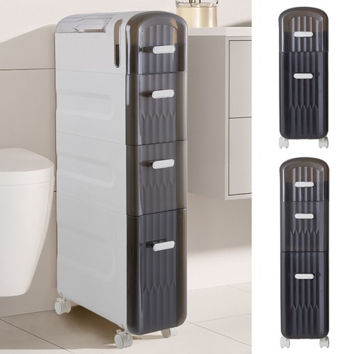 Tall slim bathroom cabinet - slim,