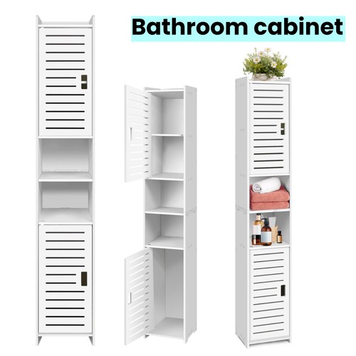 Modern tall bathroom cabinet - bathroom,