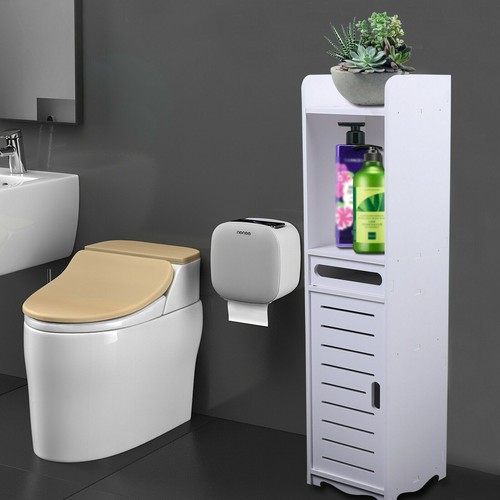 Bathroom side cabinet slim - side,