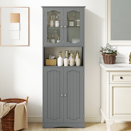 Tall bathroom cabinet narrow - bathroom,