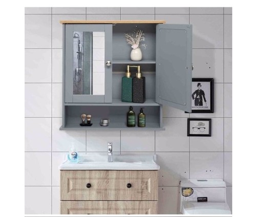 Door mirror bathroom wall - 2,