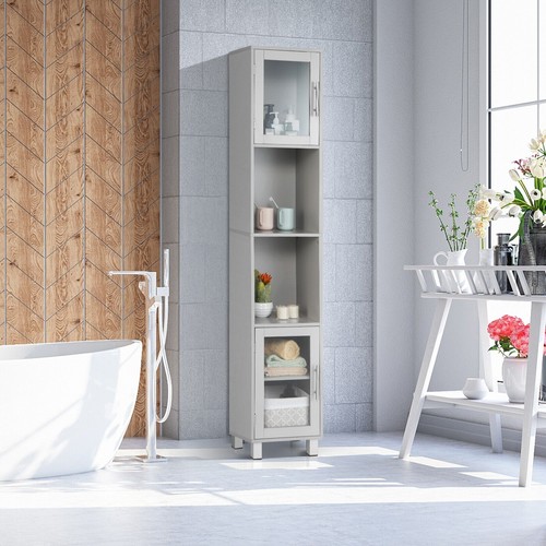 Bathroom tall cabinet - tall, slim
