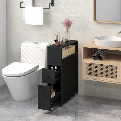 Slim bathroom storage cabinet - bathroom,