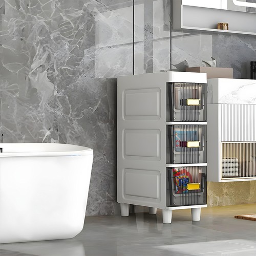 Slim bathroom storage unit - bathroom,
