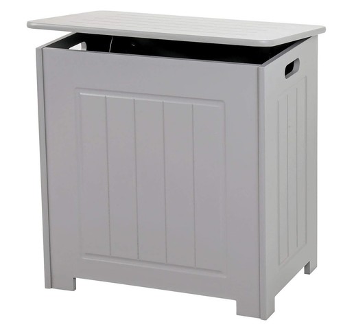 Grey bathroom laundry - grey, storage