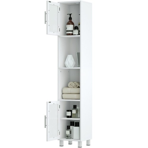 Bathroom tall cabinet slim - bathroom,
