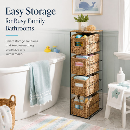 Bathroom storage unit drawer - unit,