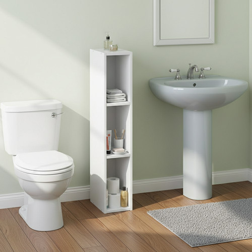 Tier bathroom floor cabinet - 3-tier,